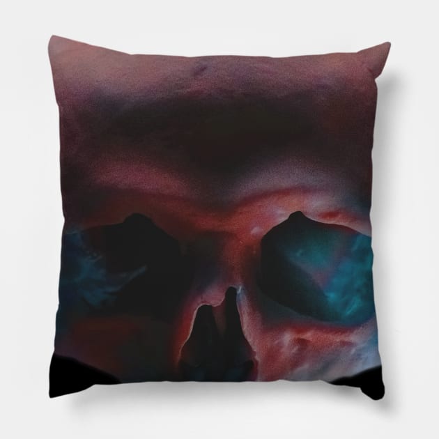 Skull Pillow by KalebLechowsk