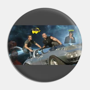 Fast and Furious in Space Pin