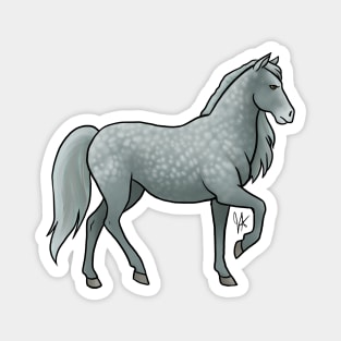 Horse - Paso Fino - Dapple Gray Magnet