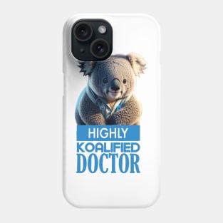 Just a Highly Koalified Doctor Koala 4 Phone Case