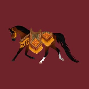 Bay Native Costume Arabian - Equine Rampaige T-Shirt