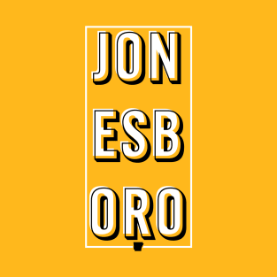 Jonesboro City Block T-Shirt