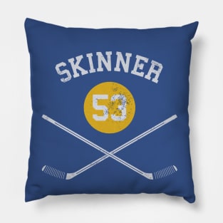 Jeff Skinner Buffalo Sticks Pillow