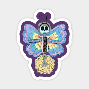 Lively Bones Butterfly Skeleton Magnet