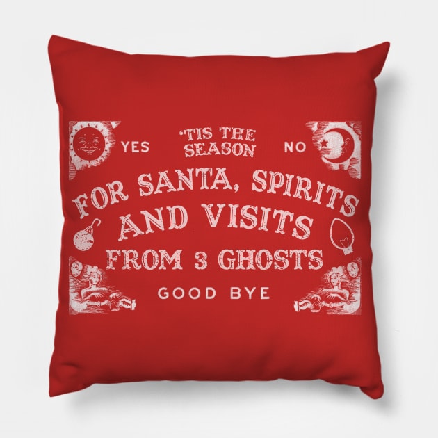 Tis The Ouija Season Pillow by PopCultureShirts