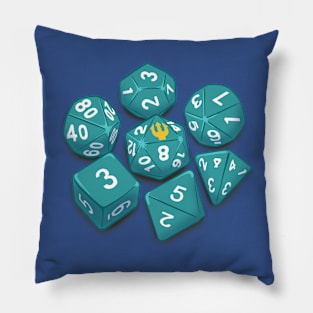 Tridents Up Dice Pillow