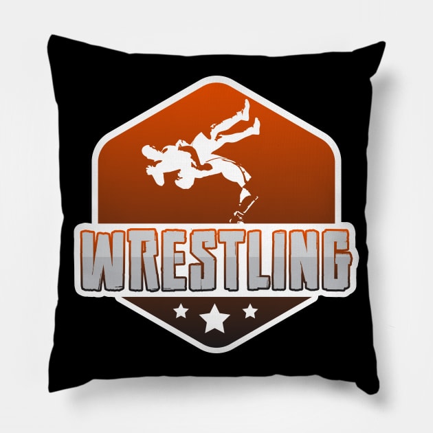 Wrestling Pillow by Dojaja