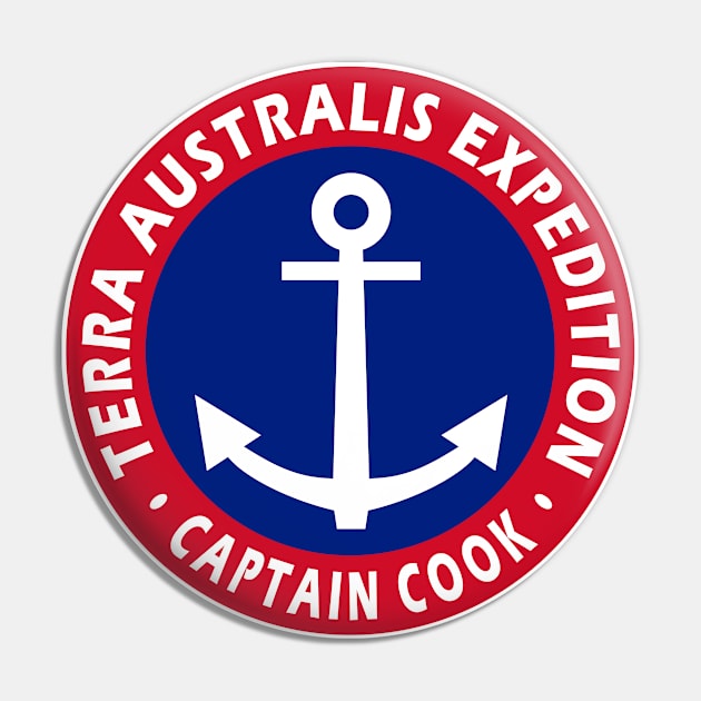 Captain Cook Expedition Pin by Lyvershop