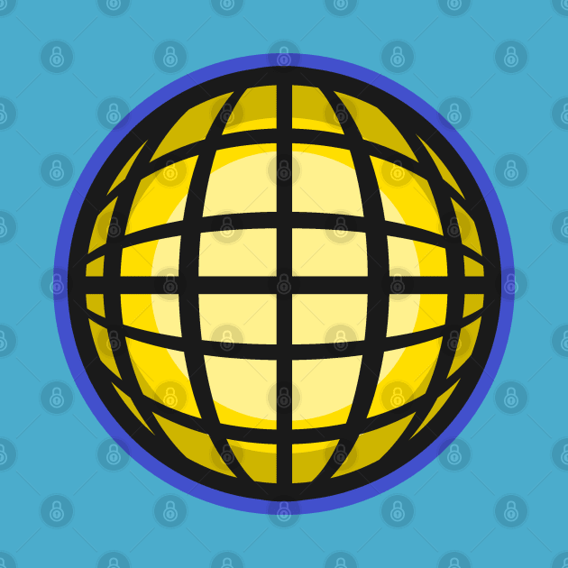 Planeteer Globe by Zapt Art