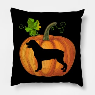 Rottweiler in pumpkin Pillow