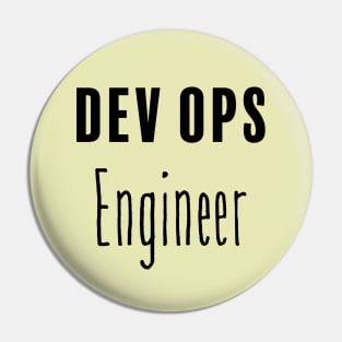 Dev Ops Engineer Pin