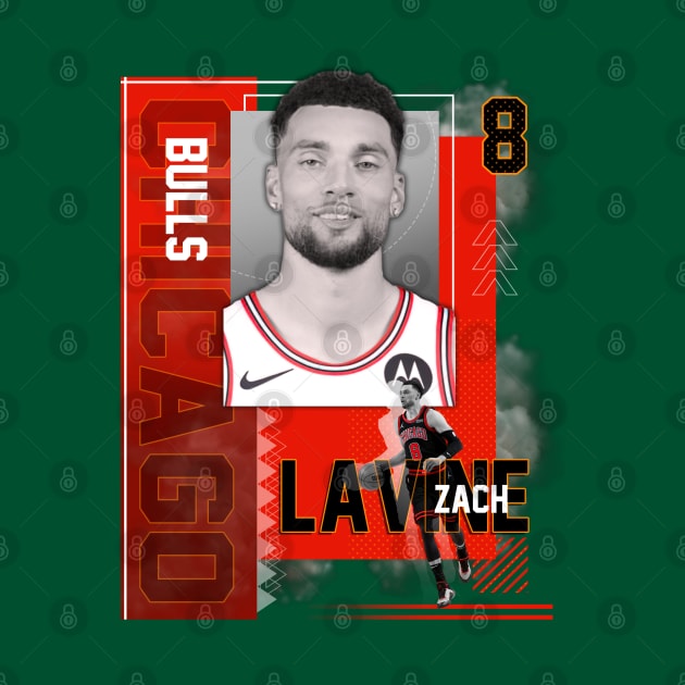 Chicago Bulls Zach Lavine 8 by today.i.am.sad