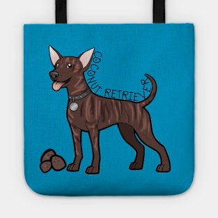 Coconut Retriever (brindle) Tote