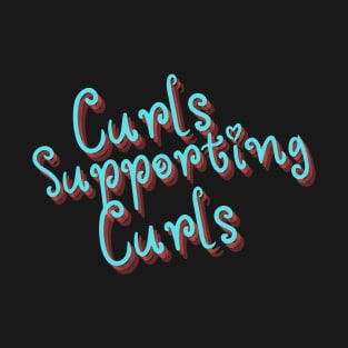 Curls Supporting Curls v7 T-Shirt