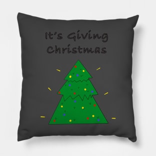 It’s giving Christmas Pillow