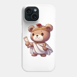 Cute Roman Consul Bear Kawaii Phone Case