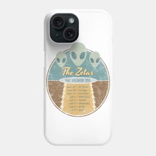 The Zetas 1947 US Tour Phone Case