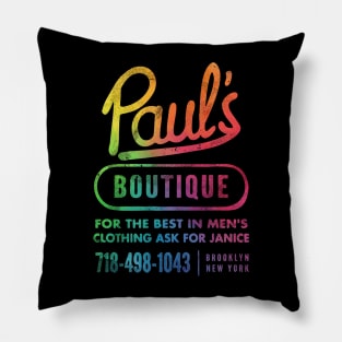 Beastie Paul's rainbow color Pillow