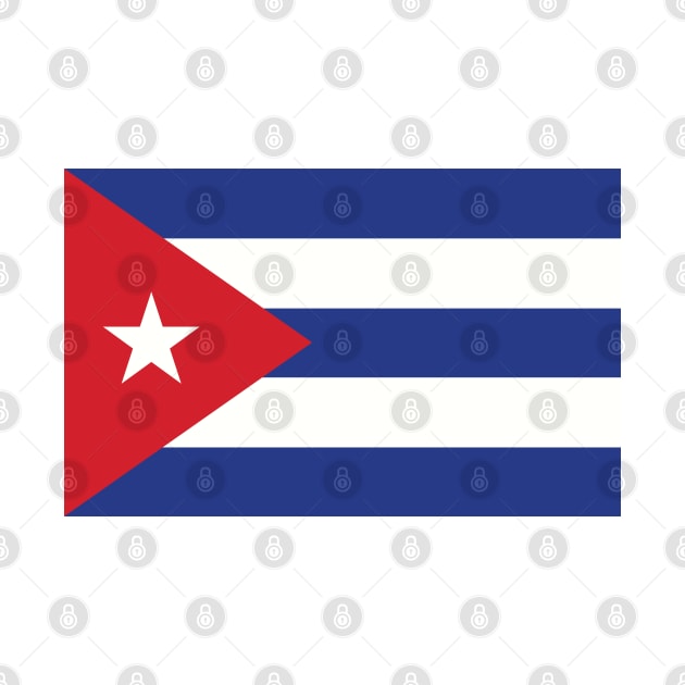 Flag of Cuba by COUNTRY FLAGS