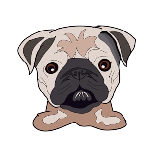 Cute baby pug face T-Shirt