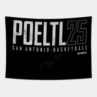 Jakob Poeltl San Antonio Elite Tapestry