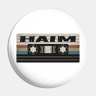 Haim Mix Tape Pin