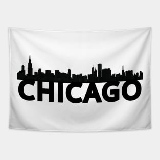 Chicago Skyline Tapestry