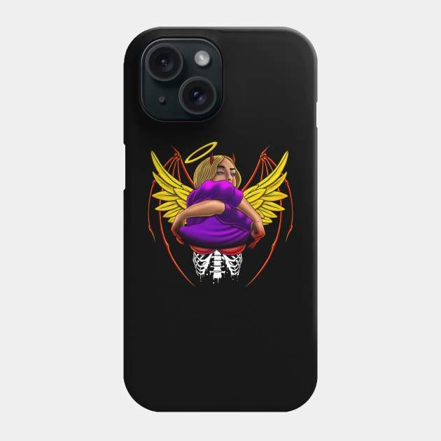 Made in Hell Phone Case by Tapped ink