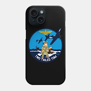 Sundowners Two Tailed Tom 2 F6F Hellcall Phone Case