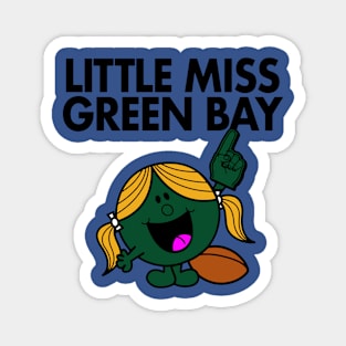 Little Miss Green Bay Magnet