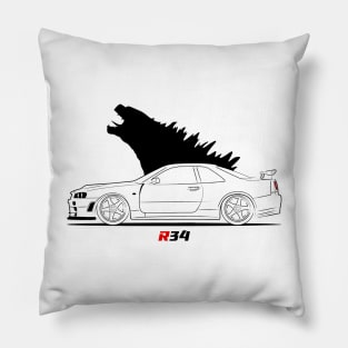 Skyline JDM R 34 Pillow