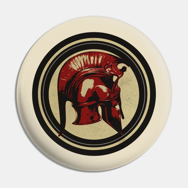 Spartan Ultimate Pin by CTShirts