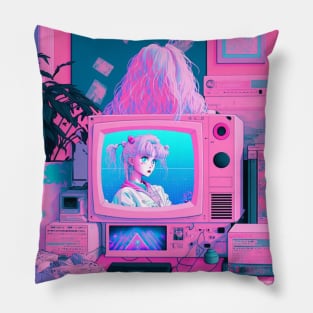 Vaporwave Pillow