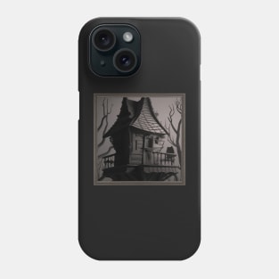 Whimsical Witch Hut Phone Case