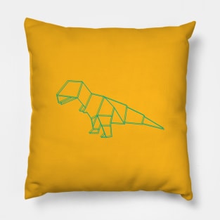 Origami T-rex Pillow