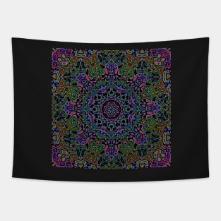 Psychedelic Trippy Acid LSD Art Tapestry