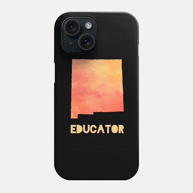 New Mexico Educator Phone Case by designed2teach