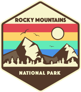 Rocky Mountains National Park Magnet