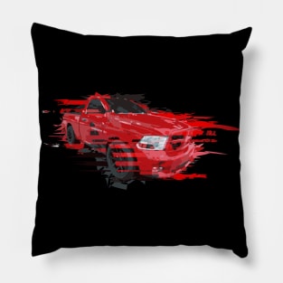 Red Dodge RAM pickup single cab Pillow