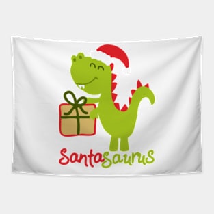 santasaurus Tapestry