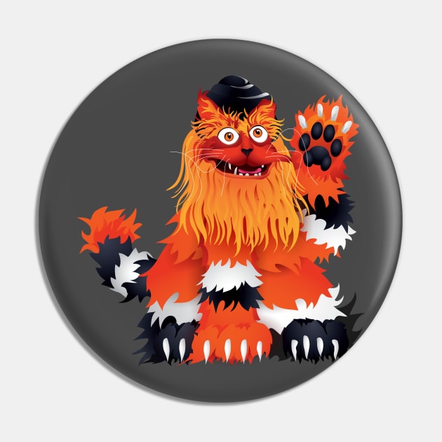 Gritty Kitty Pin by oliveandrye