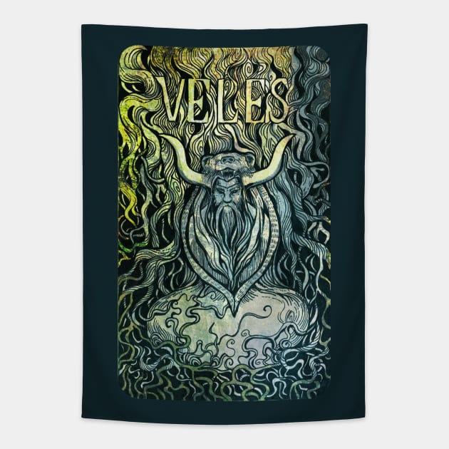 Veles Tapestry by Alex KUJAWA