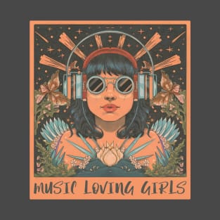 Music Loving Girls T-Shirt