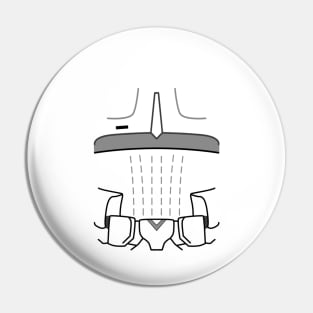 SnowTrooper Armor Graphic Pin