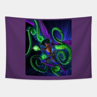 Under the Veil of Night - Tribute Tee Tapestry
