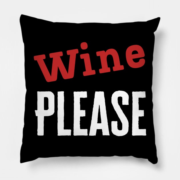 Wine Tasting Pillow by HobbyAndArt