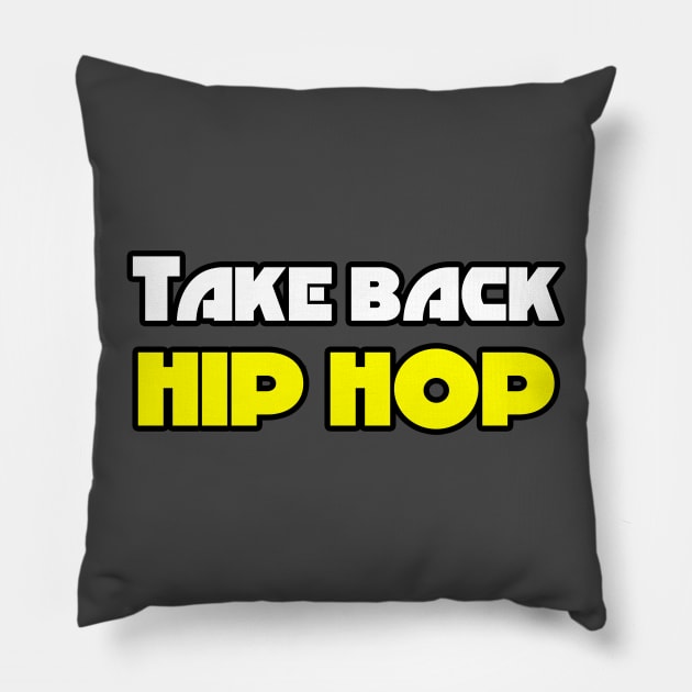 hip hop rap music art Pillow by untagged_shop