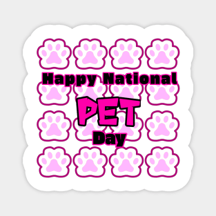 national pet day Magnet