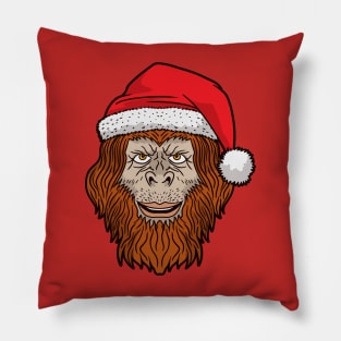 Xmas Sasquatch Pillow