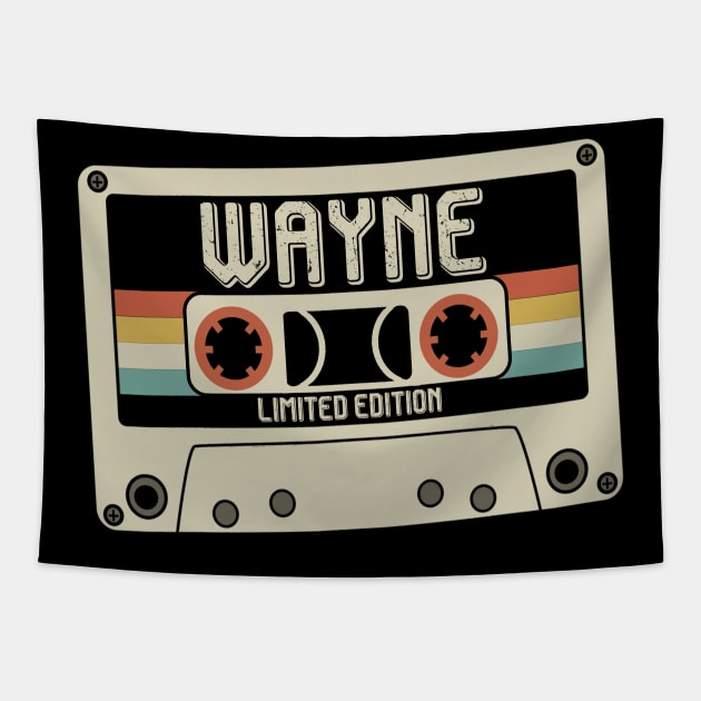 Wayne - Limited Edition - Vintage Style Tapestry by Debbie Art